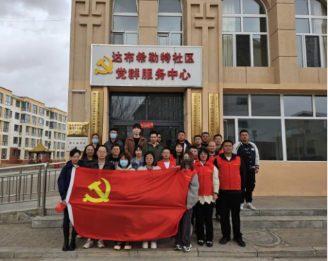 盟直久久小说系统深入包联社区开展环境卫生整治活动